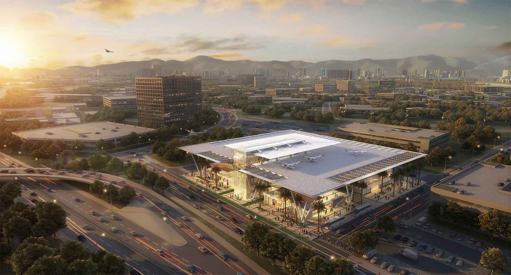 Скайпорт Gensler CitySpace