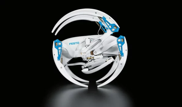 Бионический робот-колесо