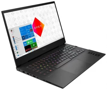 HP OMEN 16 сбоку