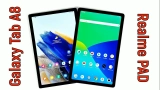 Обзор и сравнение Realme PAD VS Samsung Galaxy Tab A8
